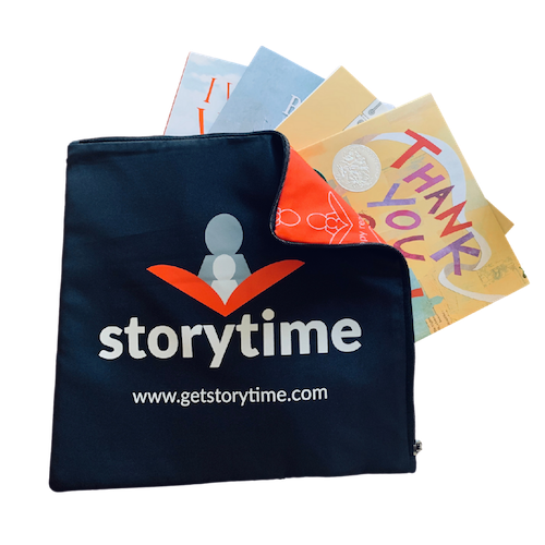 Storytime kids' book subscription shipment